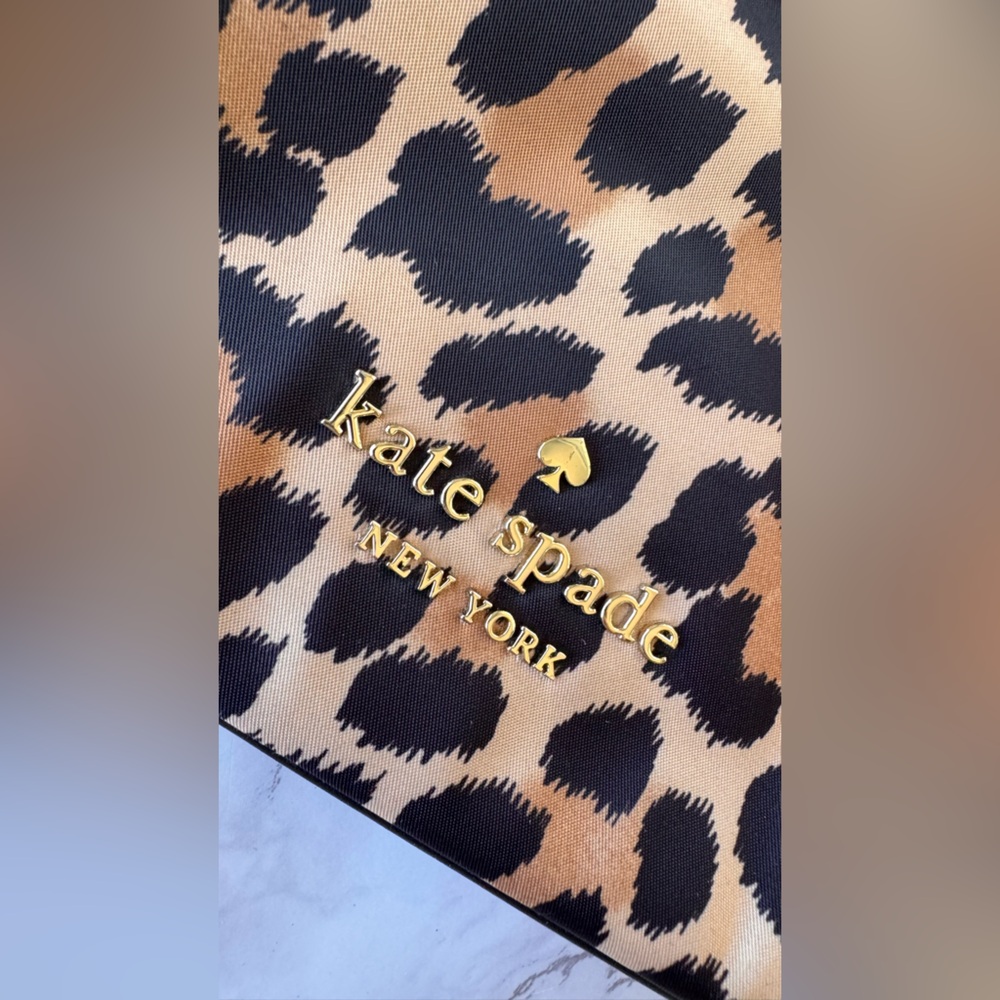 Kate Spade Nylon Animal Print Crossbody - Picture 13 of 16